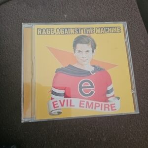 Sony Rage Against the Machine CD - Yellow and Red